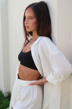 Nadia Shorts - Fresh White