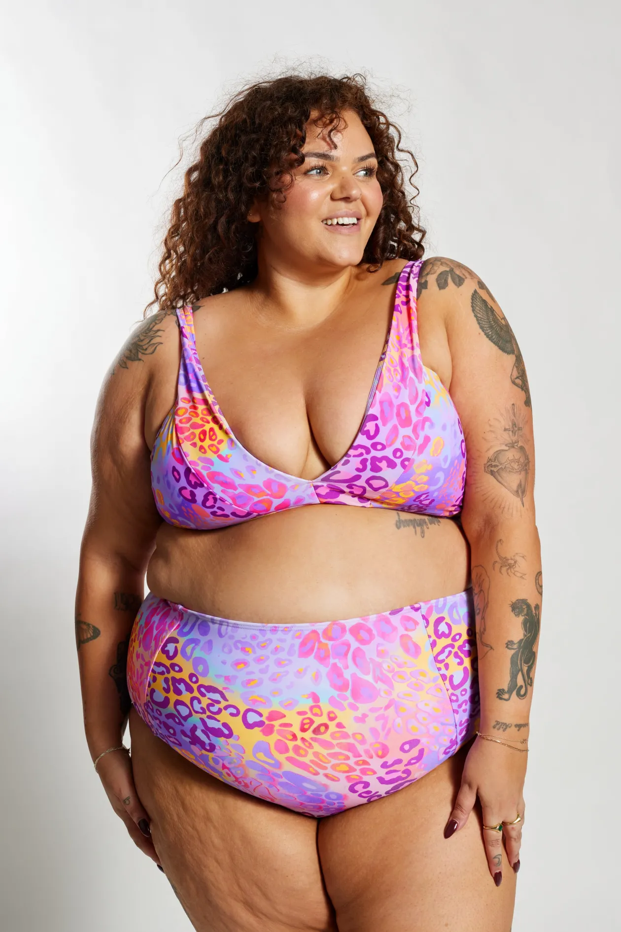 Penelope Bikini Bottom Curve - Tangerine