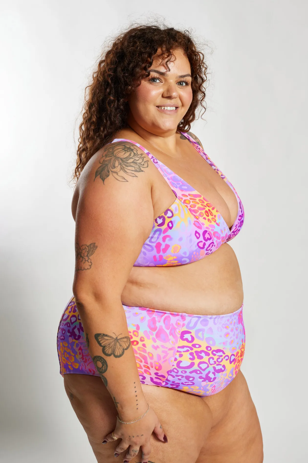 Penelope Bikini Bottom Curve - Tangerine