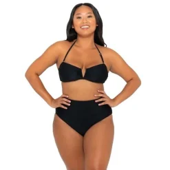 Sadie Bikini Bottom - Black on Black