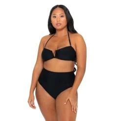 Sadie Bikini Bottom - Black on Black