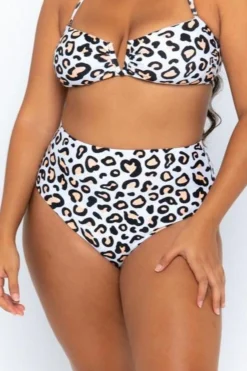 Sadie Bikini Bottom - Safari Leopard