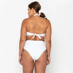 Scarlett Bandeau Top - Fresh White