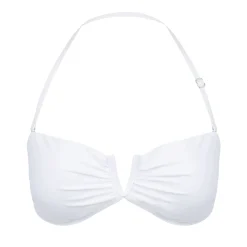 Scarlett Bandeau Top - Fresh White