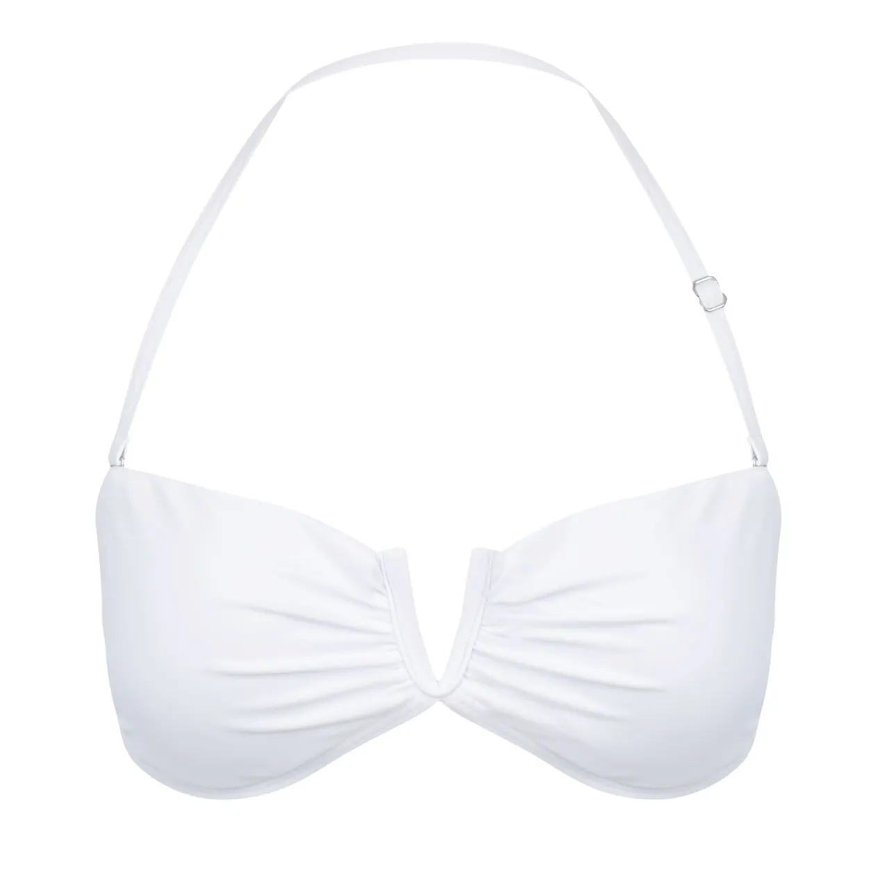 Scarlett Bandeau Top - Fresh White
