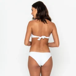 Scarlett Bandeau Top - Fresh White