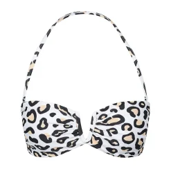 Scarlett Bandeau Top - Safari Leopard